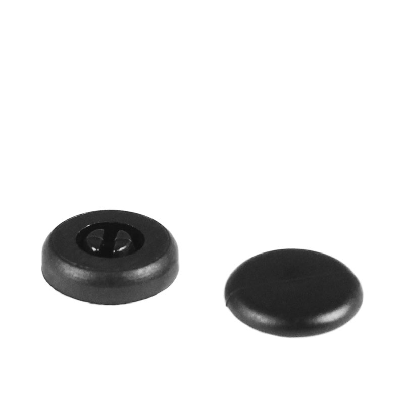 Kunststoff Nieten schwarz 2,5 mm